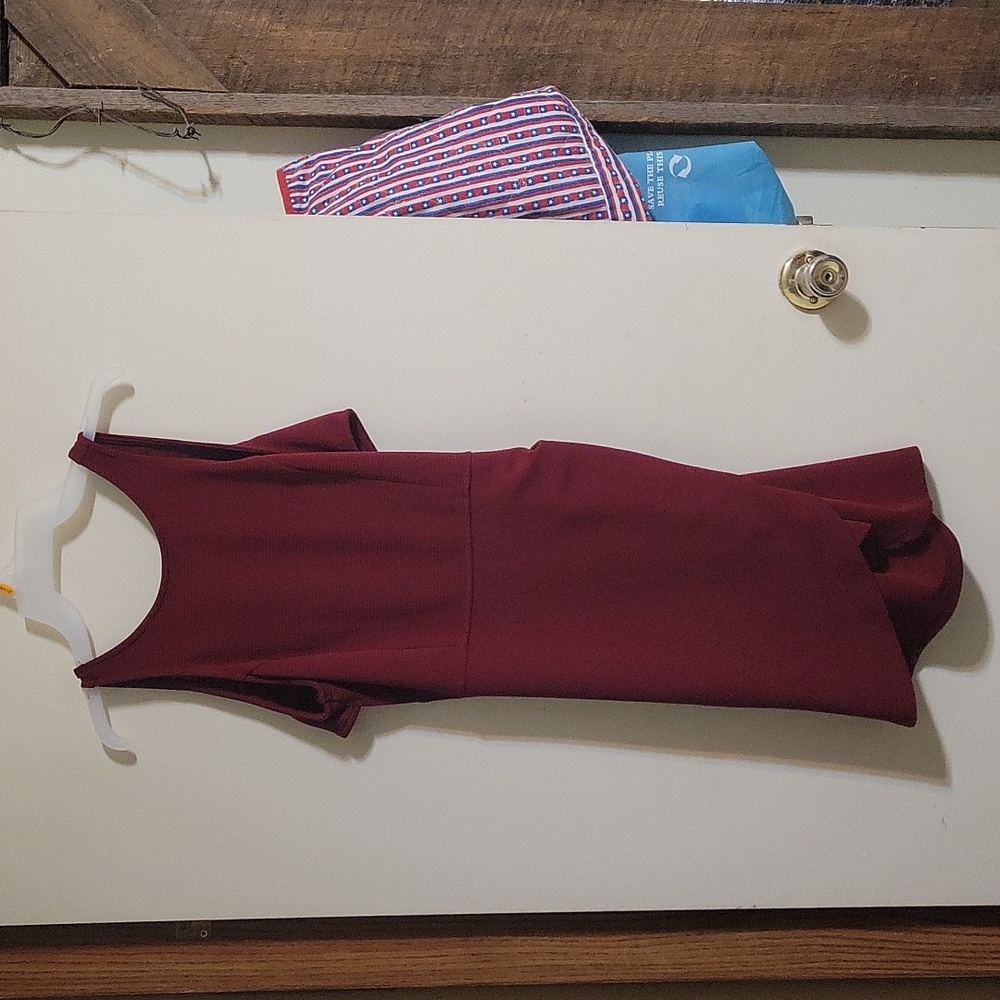 Maroon dress